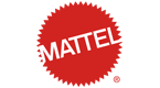 Logo del fabricante de figuras de acción Mattel