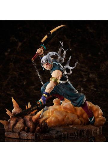 Action Figure Demon Slayer Gyutaro Kimetsu No Yaiba 26cm