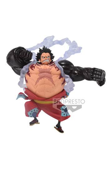 One Piece King Of Artist Pvc Statue Monkey D Luffy Gear 4 Wanokuni 13 Cm