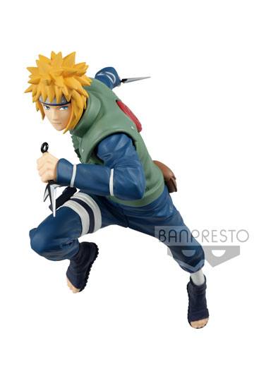 Anime Naruto Shippuden Namikaze Minato 30cm PVC Figure Statue NEW NO BOX
