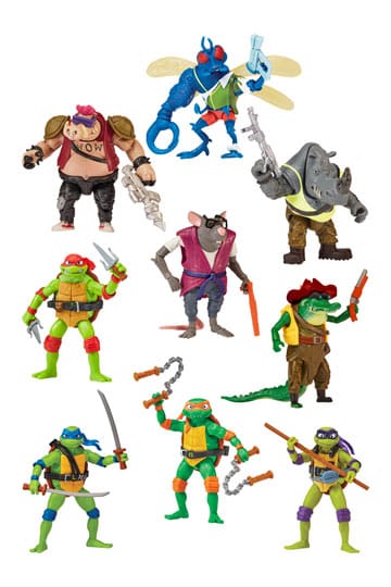 Playmates Teenage Mutant Ninja Turtles: Mutant Mayhem Mini Figure Battle  Pack