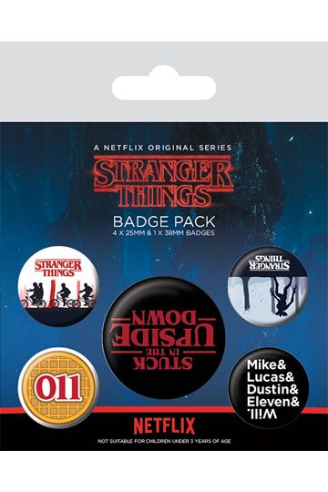 Button Badge Eleven Stranger Things Collectable Pin Badge Jackets Bags  Badges 