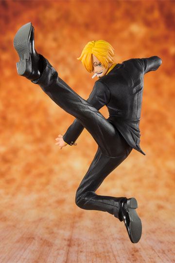 One Piece FiguartsZERO PVC Statue Black Leg Sanji 13 cm