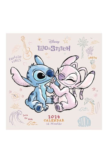 Lilo & Stitch calendrier 2024 Stitch & Angel