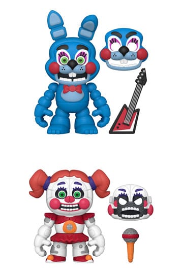 5pc Set Five Nights at Freddy's Sister Location Action Figure Christmas Toy  FNAF