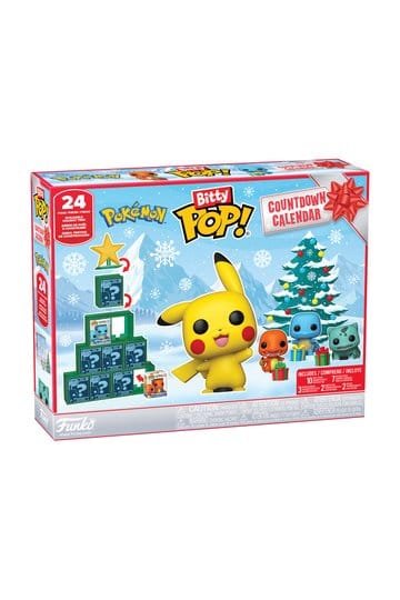 Preorder: Pokémon Bitty POP! 24 Day Countdown Advent Calendar