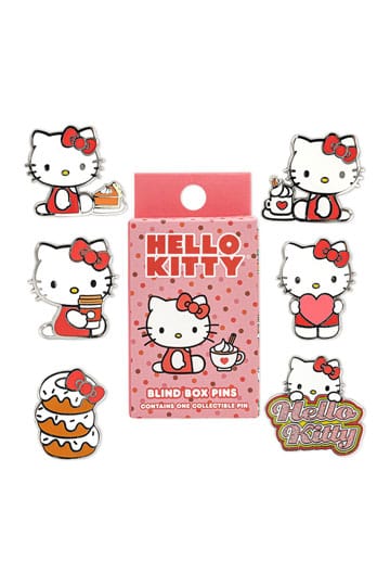Hello Kitty and Friends Mushroom Hat Characters Blind Box Enamel Pin