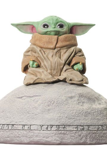 Star Wars The Mandalorian Milestones statuette 1/2 Grogu on Seeing Stone 20  cm