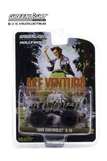 kaustisk Idol Nebu Ace Ventura When Nature Calls (1995) Diecast Model 1/64 1989 Chevrolet S-10