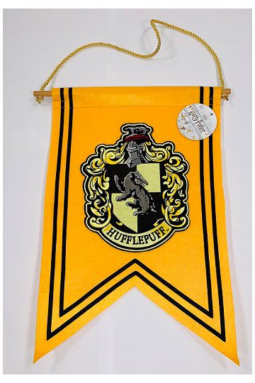 Harry Potter Printed Wall Banner Hufflepuff 47 X 31 Cm