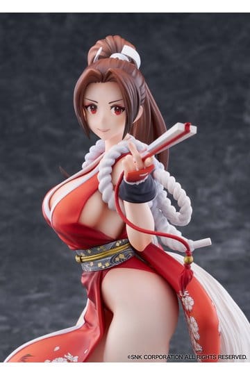 Preorder: The King of Fighters XV PVC Figure 1/7 Mai Shiranui AmiAmi Limited Edition 26 cm — zdjęcie 5