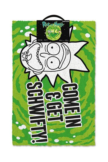 Rick And Morty Doormat Get Schwifty 40 X 57 Cm