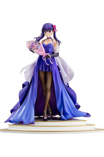 Fate Stay Night Statue 1 7 Sakura Matou 15th Celebration Dress Ver 25 Cm