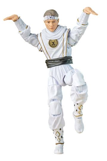 Power Rangers x Cobra Kai Ligtning Collection Action Figure Morphed Daniel LaRusso White Crane Ranger 15 cm