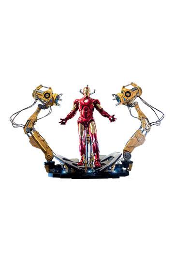 Avengers - statue taille réelle iron man (eclairage led et base