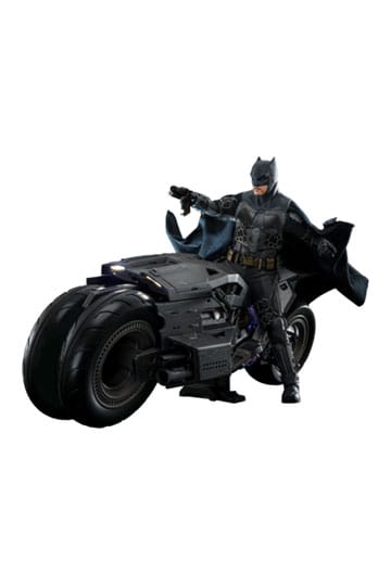 BATMAN - PACK BATMOBILE + FIGURINE BATMAN 30 CM - DC COMICS - Véhicule  Batmobile Et Figurine Articulée 30