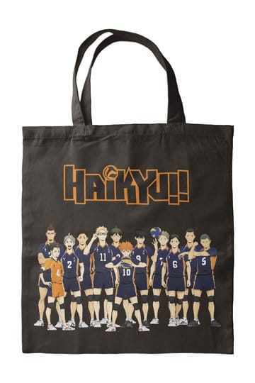 Preorder: Tote Bag Haikyu Black 40 x 35 cm