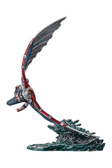 The Falcon And The Winter Soldier s Art Scale Statue 1 10 Captain America Sam Wilson Deluxe 46 Cm The Falcon And The Winter Soldier s Art Scale Statue 1 10 Captain America Sam Wilson Deluxe 46 Cm