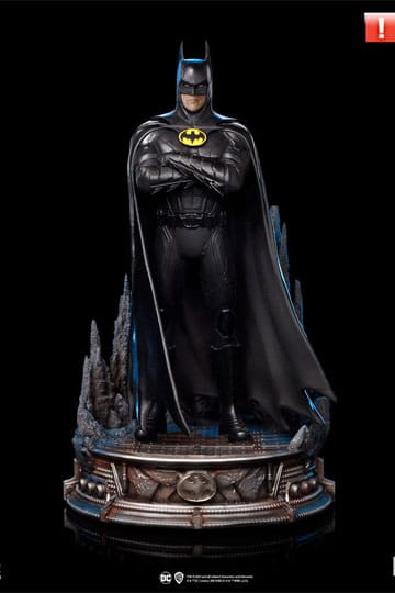 DC Comics NEW! MICHAEL KEATON AS BATMAN STATUE MOVIE BUST DARK KNIGHT  Figurine
