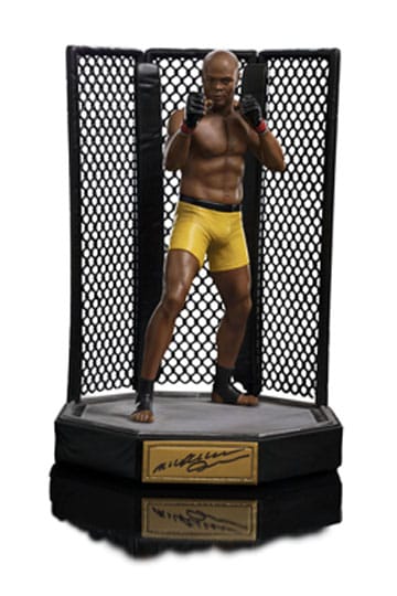UFC statuette 1/10 Deluxe Art Scale Anderson Spider Silva - Signed  Version 22 cm