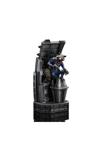 Marvel - Statue Premier Collection - Thor & Rocket Raccoon 30 cm