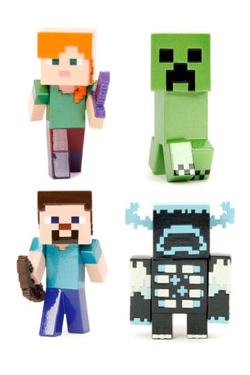 Minecraft - Figurine Creeper - Articulée - 1 Accessoire et 1 Pièce