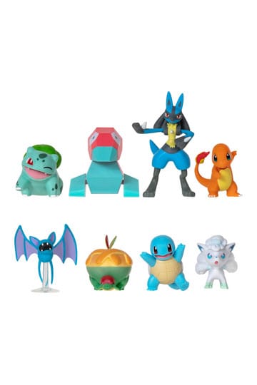 BANDAI Pack de 6 figurines Pokémon pas cher 