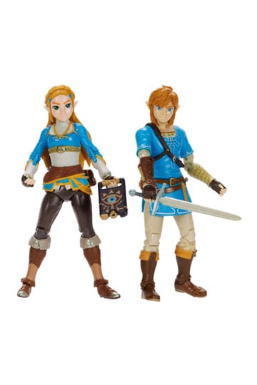 Figurine - Nintendo - Zelda - Link - Articulée 7 Points - 50 cm