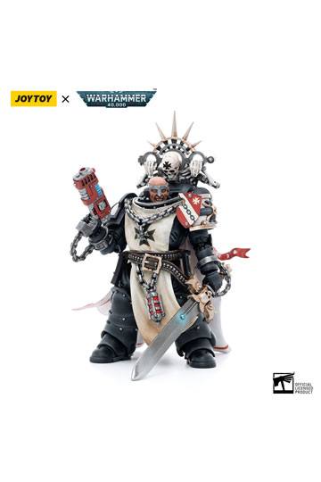 Warhammer 40k figurine 1/18 Black Templars Marshal Baldeckrath 12 cm