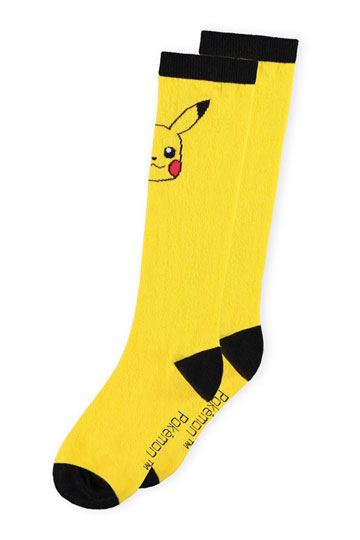 Chaussettes Pokemon Pikachu pour enfants de 1 à 12 ans, 5 paires