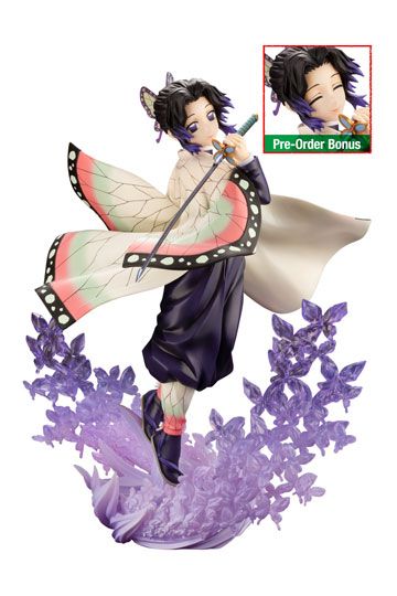 Demon Slayer Kimetsu No Yaiba Artfxj Statue 1 8 Shinobu Kocho Edition 25 Cm