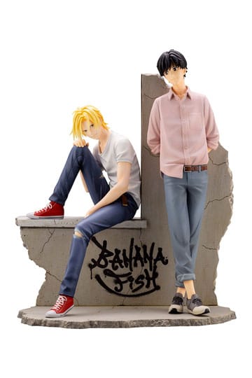 Anime Stand banana fish Ash Lynx Okumura Eiji Acrylic Figure Display  Desktop Decoration 15cm