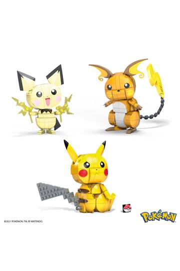 Construx Wonder Trio Mega Pikachu Evolution 13 Pokémon cm Builders Bauset