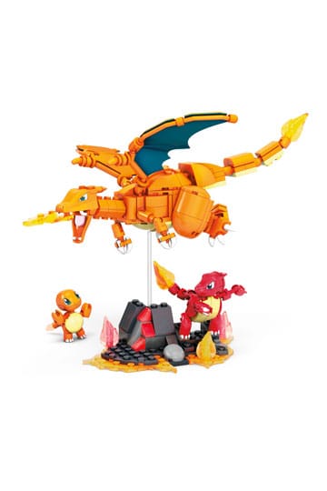 Mega construx - pokémon - salameche geant - jouet de construction