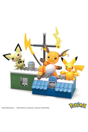 Mega Pokemon Building Kit, Kanto Region Trio With 3 Action Figures