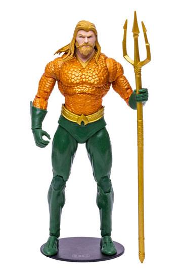 Aquaman figurine et comic book DC Comics McFarlane Toys 18 cm - Kingdom  Figurine