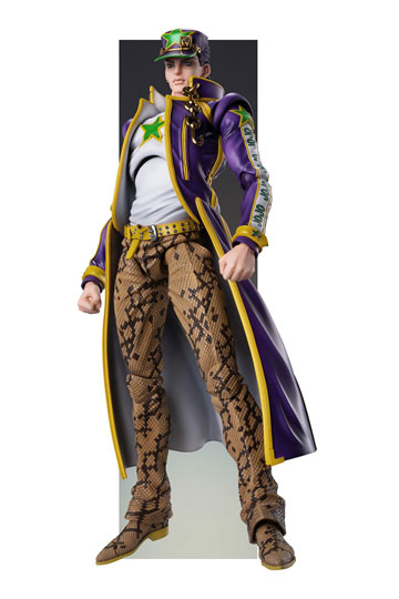 JOJO PART 3 - Jotaro Kujo - Figure Super Action Legend 16cm :  : Figurines Medicos Jojo's Bizarre Adv.