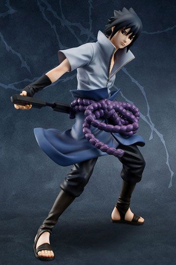Naruto Shippuden G E M Series Pvc Statue 1 8 Sasuke Uchiha 24 Cm