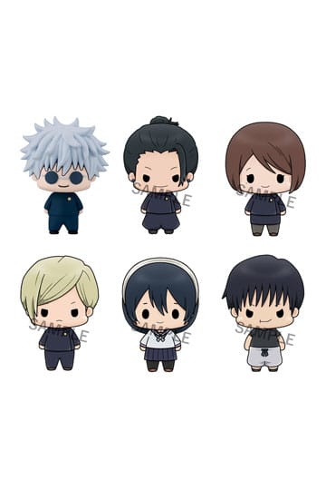 Jujutsu Kaisen Rubber Mascot Buddy Colle Vol.2 Box of 6 Keychains