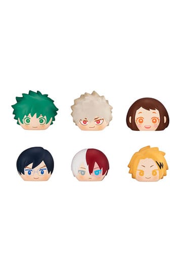 My Hero Academia Fluffy Squeeze Bread assortiment figurines anti-stress 8 cm  Vol. 1 (6)