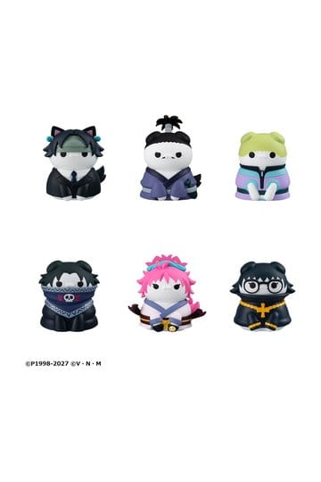 Preorder: Hunter x Hunter Mega Cat Project Mini Figures Nyanter x Nyanter the Phantom Troupe x Cat 3 cm Blind Box Display (8)
