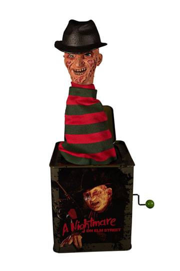 Pesadilla En Elm Street Caja De Música Caja Sorpresa Burst A Box Freddy Krueger 36 Cm