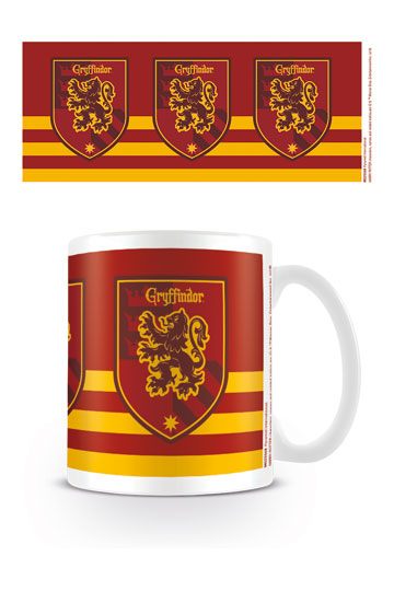Official Harry Potter House Stripe Mug Hogwarts Gryffindor Hufflepuff Slytherin 