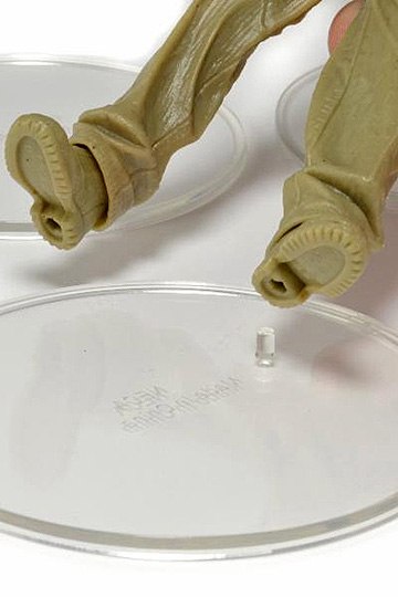 clear poseable stand for action figures