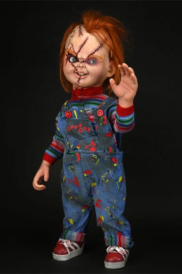 Miniature chucky doll top