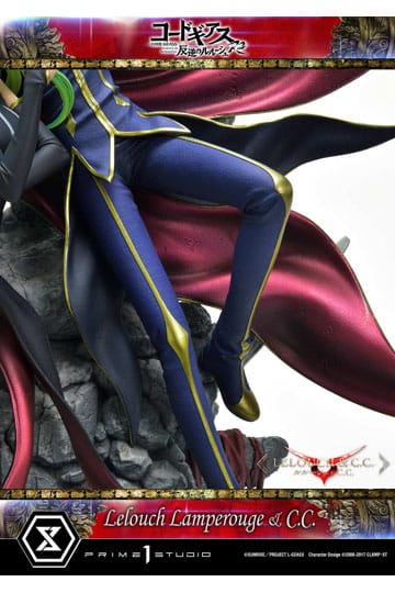 Prime 1 Studio Concept Masterline Code Geass: Lelouch of The Rebellion R2  C.C. x Lelouch Lamperouge CMCGR-03 1/6 Scale Statue