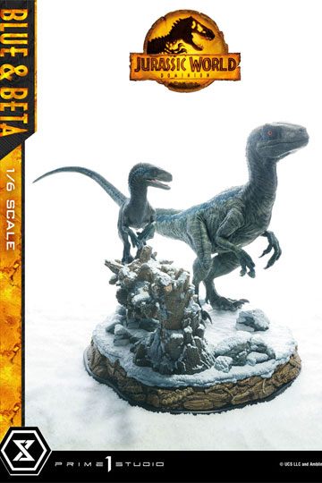 Iron Studios - Blue & Beta - Jurassic World Dominion 1/10 Deluxe