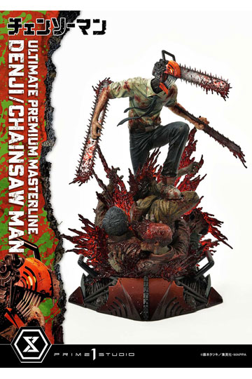 Chainsaw Man PVC Statue 1/4 Denji Deluxe Version 57 cm - Mondo