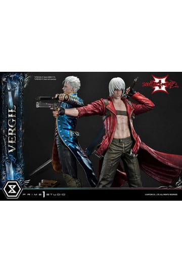 1/4 Quarter Scale Statue: Vergil Deluxe Version Devil May Cry 3 Ultimate  Premium Masterline Series 1/4 Statue by Prime 1 Studio