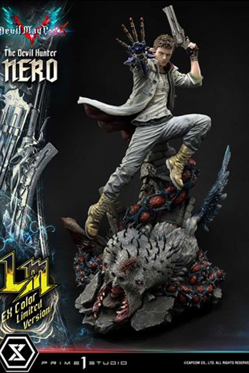 Devil May Cry 5 Nero EX Color Version Ultimate Premium Masterline 1:4 Scale  Statue